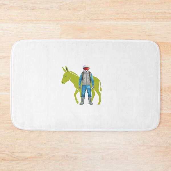 Item preview, Adventure Rider & His Trusty Donkey. MotoDonkey Series Sticker designed and sold by Piss Take .