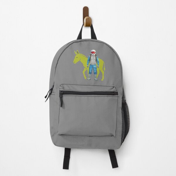 Item preview, Adventure Rider & His Trusty Donkey. MotoDonkey Series Sticker designed and sold by PISS TAKE .