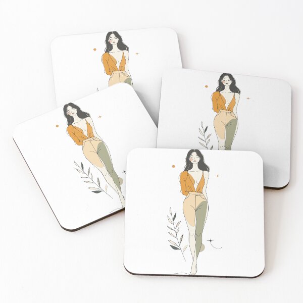 Artikelvorschau, Moderner minimalistischer Kunstdruck im Boho-Stil – Abstrakte weibliche Silhouette in botanischen Erdtönen entworfen und verkauft von BestChoiceService.