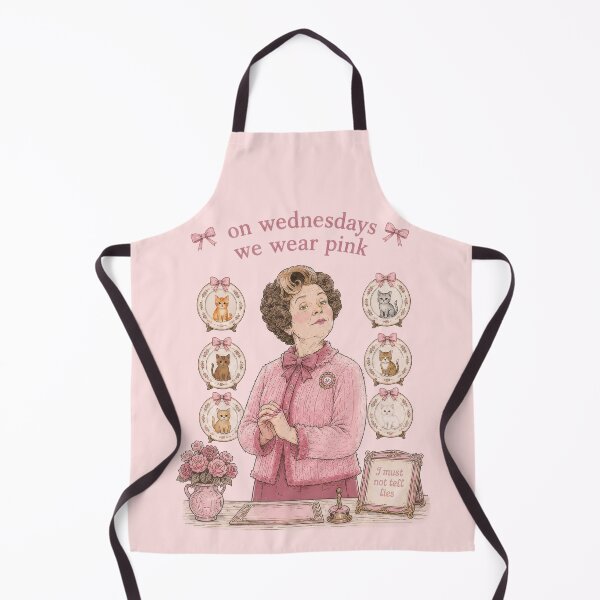 Item preview, Wednesdays We Wear Pink Cat Lady (Dolores) designed and sold by pixiedustpaint.