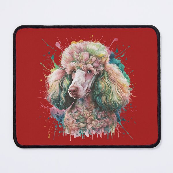 Item preview,  Colorful Watercolor Poodle  designed and sold by Menlbear.