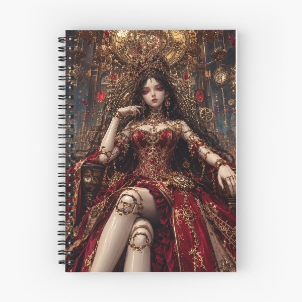Item preview, Royal Clockwork Queen – Crimson Empress of Time designed and sold by SEIMEI2025.