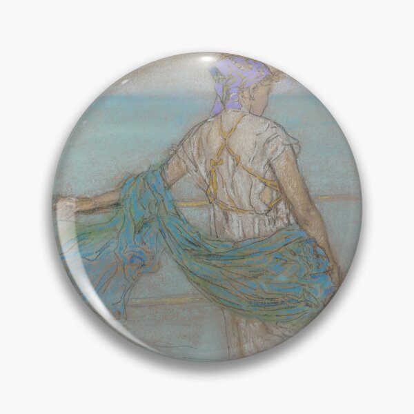 Item preview, Annabel Lee Dreamy Coastal Figure designed and sold by Ariadne-Creates.