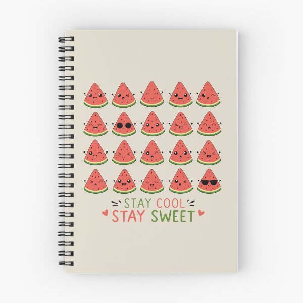 Item preview, Stay Cool Stay Sweet Watermelons Kawaii National Watermelon Day designed and sold by charlypicazo.