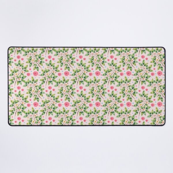 Item preview, Watercolor Blossom Branch Floral Pattern designed and sold by HopeAndHustle.