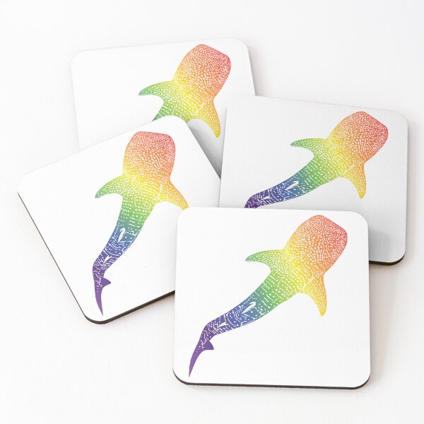 Item preview, Whale Shark - Rainbow designed and sold by SeaLarkArt.
