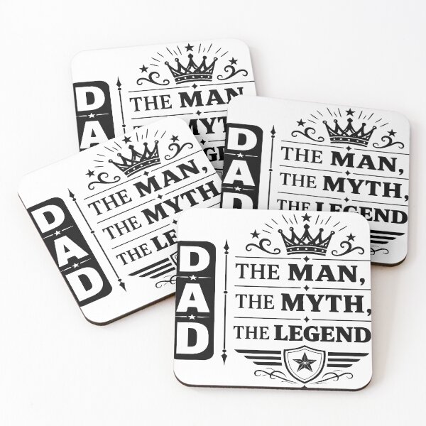 Item preview, Dad The Man, The Myth, The Legend – Funny Father’s Day Vintage Design designed and sold by ARISE INTEGRATED .