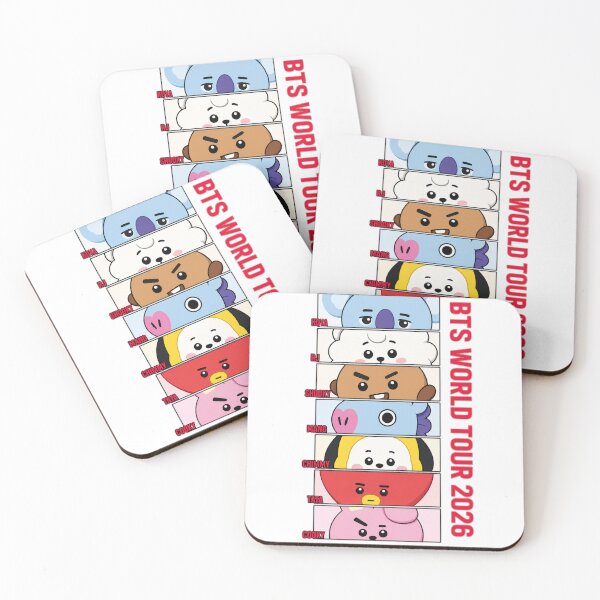 Item preview, Arirang BT21 Bts — Cute BT21 Sticker designed and sold by Crazy-universe.
