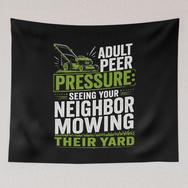 Item preview, Adult Peer Pressure Lawn Mowing designed and sold by zoes-ink.