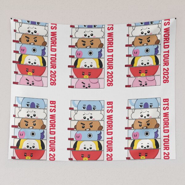 Item preview, Arirang BT21 Bts — Cute BT21 Sticker designed and sold by Crazy-universe.