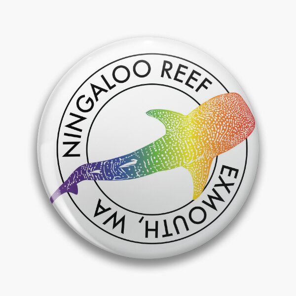 Item preview, Ningaloo Reef Whale Shark - Rainbow designed and sold by SeaLarkArt.