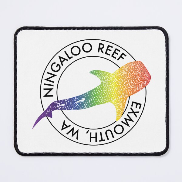 Item preview, Ningaloo Reef Whale Shark - Rainbow designed and sold by SeaLarkArt.