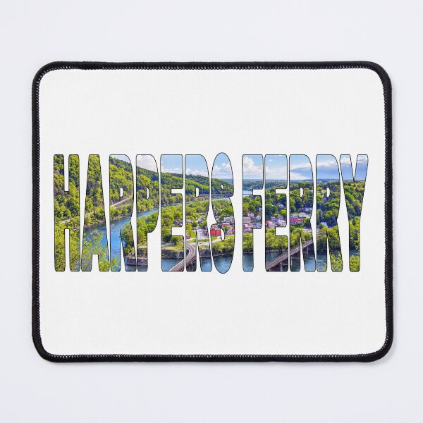 Item preview, HARPERS FERRY -West Virginia from Maryland Heights Lookout Rivers designed and sold by Adam Gormley.
