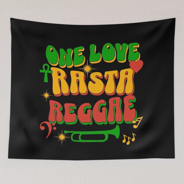 Item preview, One Love Rasta Reggae designed and sold by rastaseed.