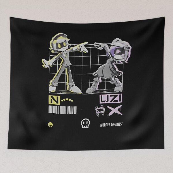 Item preview, murder drones merch designed and sold by clasdiff.