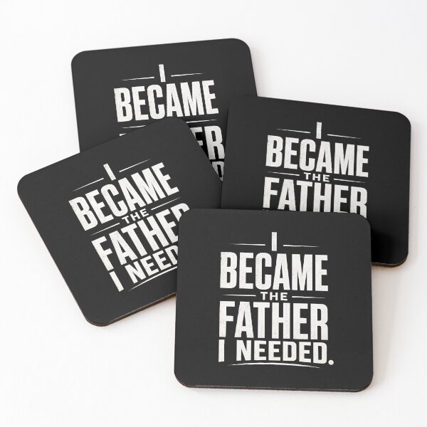 Item preview, I Became The Father I Needed designed and sold by zoes-ink.
