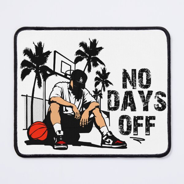 Item preview, No days off basketball player designed and sold by AdrianShirt.