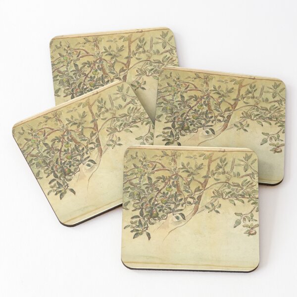 Item preview, Apple Branch Watercolor, Vintage designed and sold by Ariadne-Creates.