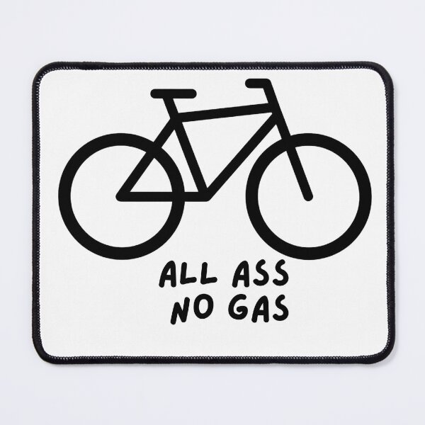 Item preview, All Ass, No Gas Cycling Tee designed and sold by Boytibay28Mdskllz.