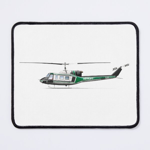 Item preview, BELL 212 VH-HHW HEVILIFT designed and sold by Grubby Fingers Aircraft Illustration.
