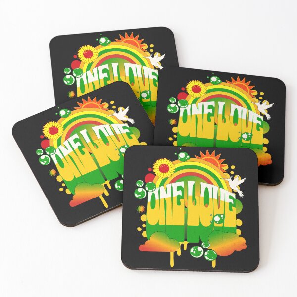 Item preview, Rasta One Love Retro designed and sold by rastaseed.