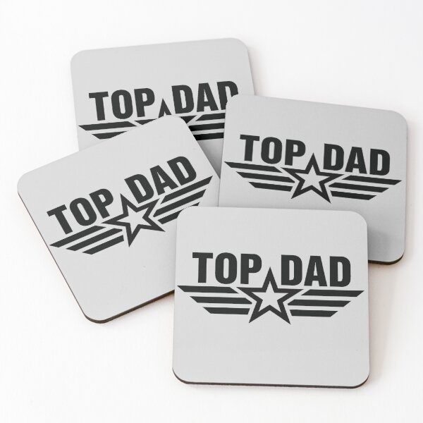 Item preview, Top Dad Patriotic Military Style Design designed and sold by WormJ.