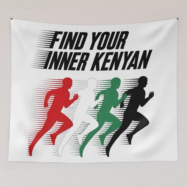 Item preview, Find your inner Kenyan marathon designed and sold by BuxomBabe21.