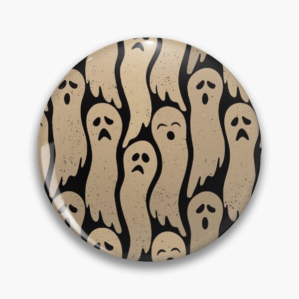 Item preview, Cute Halloween Ghost Pattern Retro Spooky Cartoon Ghosts designed and sold by WormJ.