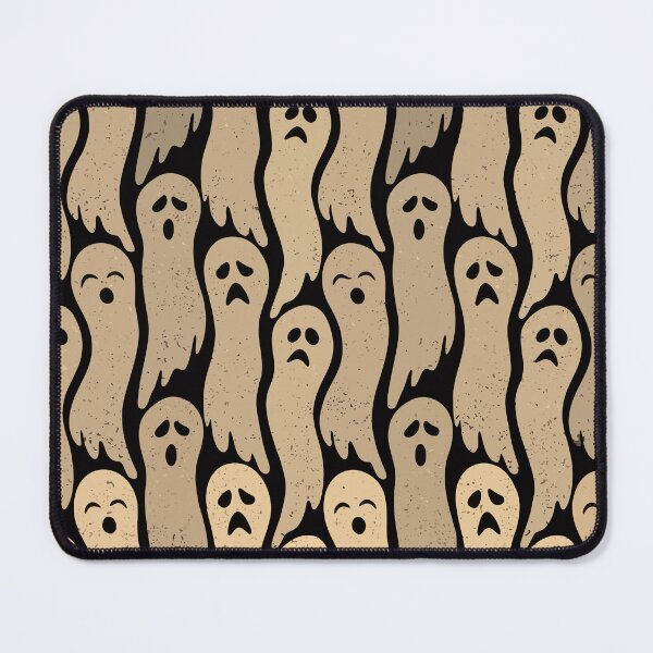 Item preview, Cute Halloween Ghost Pattern Retro Spooky Cartoon Ghosts designed and sold by WormJ.