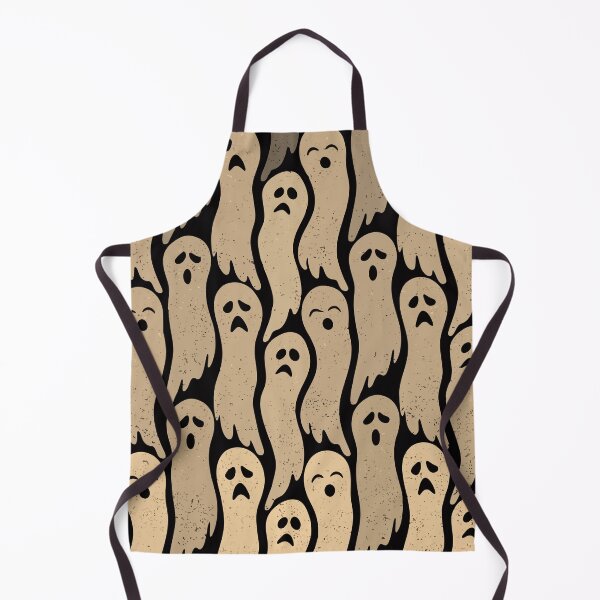 Item preview, Cute Halloween Ghost Pattern Retro Spooky Cartoon Ghosts designed and sold by WormJ.