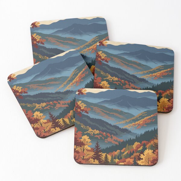 Item preview, Great Smoky Mountains National Park USA Travel Vintage designed and sold by RareDeerArt.