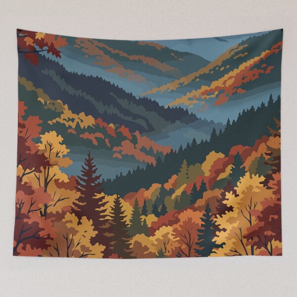 Item preview, Great Smoky Mountains National Park USA Travel Vintage designed and sold by RareDeerArt.