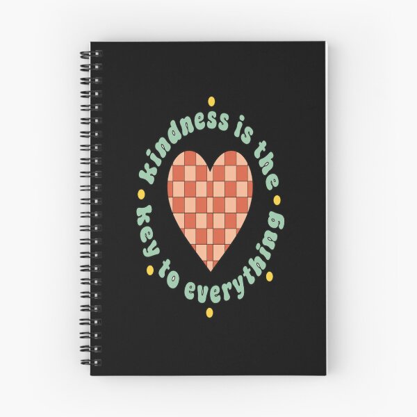 Item preview, Kindness Is the Key Retro Heart Design • Positive Quote Aesthetic • Feel‑Good Motivational Art designed and sold by Bright Nest Studio.