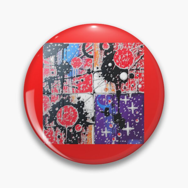 Item preview, cosmic noise bubbly alpha colorful geometric abstract design designed and sold by SmashingDeals.