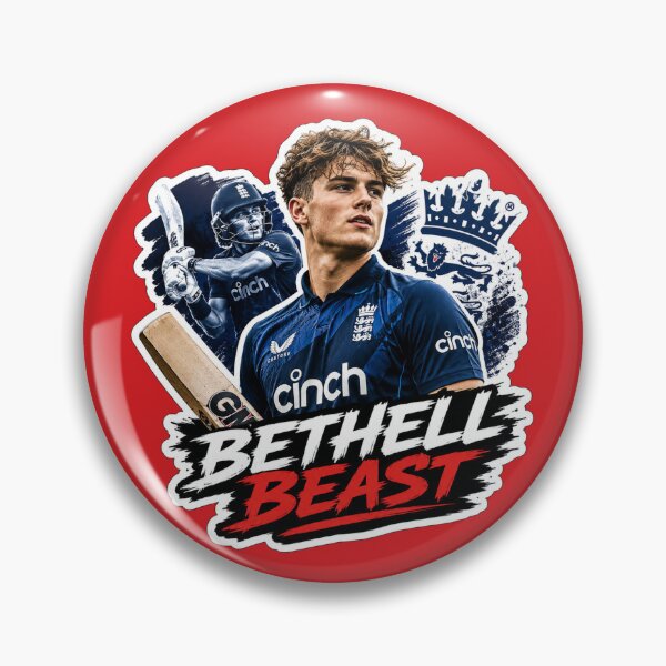 Item preview, Bethell Beast | Jacob Bethell Cricket Art Design designed and sold by Crick-Art.