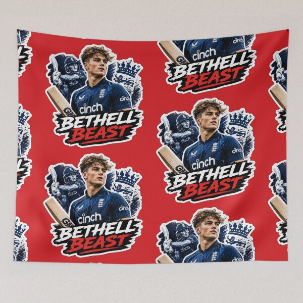 Item preview, Bethell Beast | Jacob Bethell Cricket Art Design designed and sold by Crick-Art.