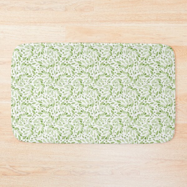 Item preview, Watercolor Leaves Pattern designed and sold by Zaya_art.