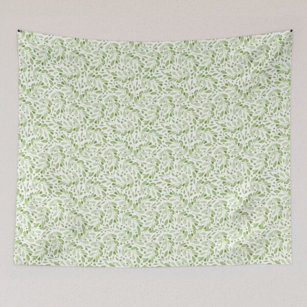 Item preview, Watercolor Leaves Pattern designed and sold by Zaya_art.