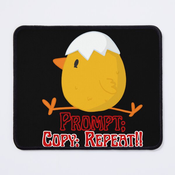 Item preview, Prompt Copy Repeat Funny AI Prompt Engineer Shirt | Generative AI Humour Tee designed and sold by Yesss-Mau.