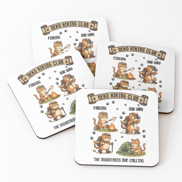 Item preview, Neko Hiking Club -  Adventure Edition Cat Outdoor Adventure designed and sold by tnwbank.