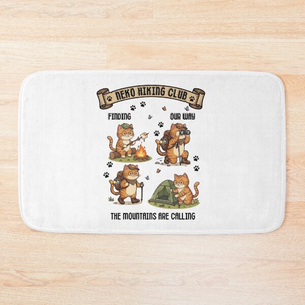 Item preview, Neko Hiking Club -  Adventure Edition Cat Outdoor Adventure designed and sold by tnwbank.