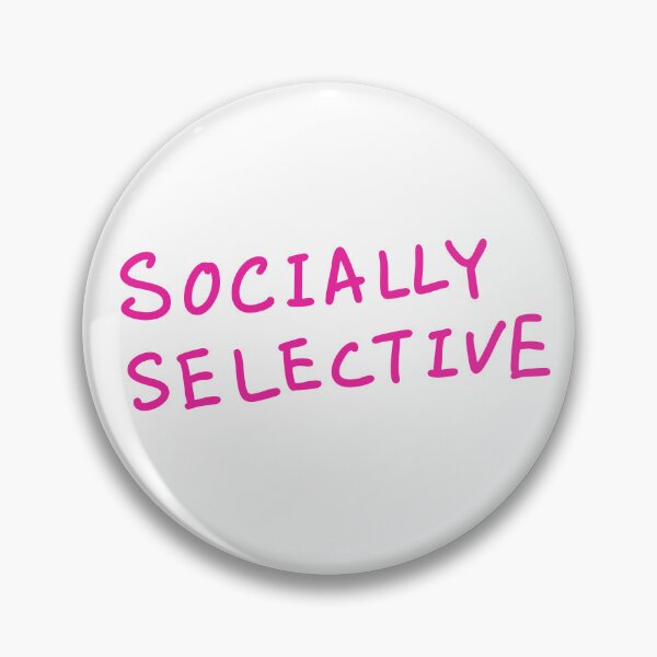 Item preview, Socially selective designed and sold by hazywares.
