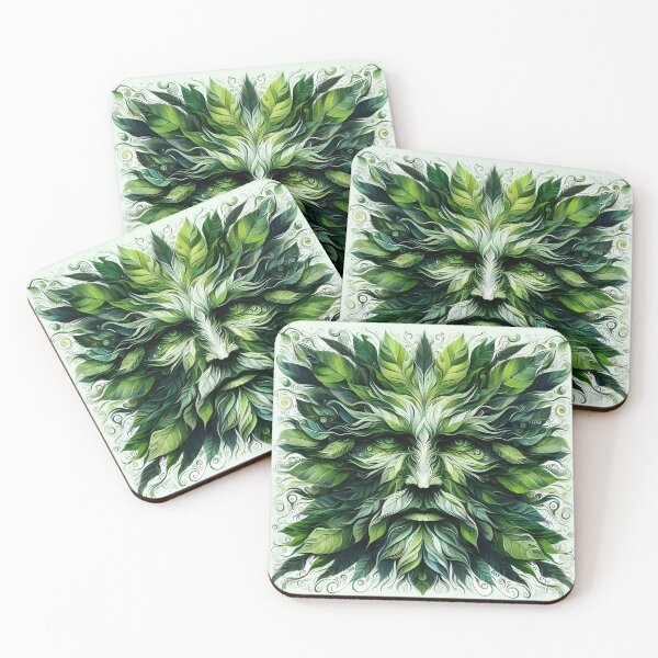 Item preview, The Green Man designed and sold by JacquiTaylorArt.