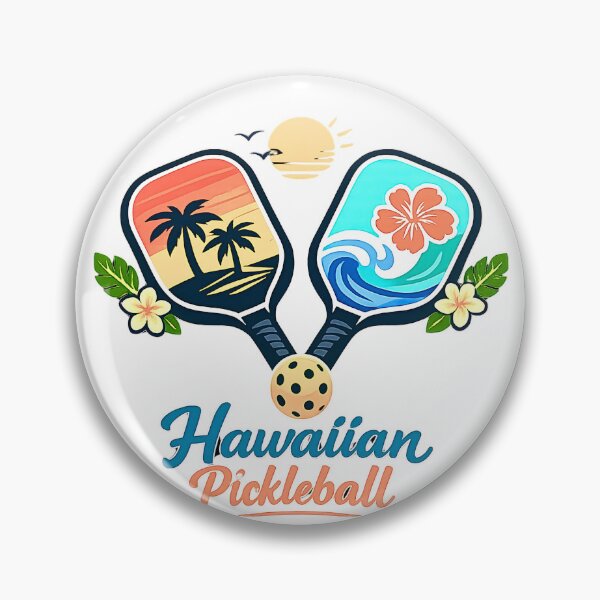 Item preview, Pickleball Hawaii Tropical Paddle Aloha Sports designed and sold by FANTASYoDarknes.