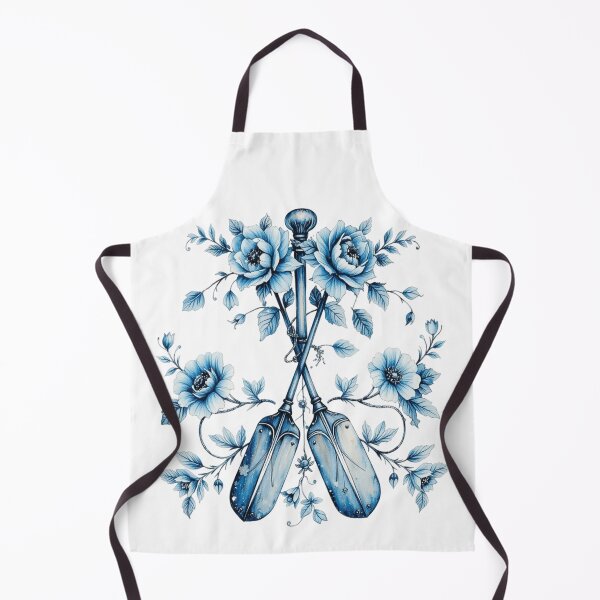 Item preview, Blue Oars Ocean Sea Flowers designed and sold by asideables.