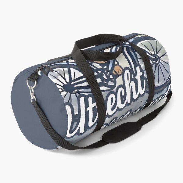 Item preview, Utrecht Netherlands Bicycling Lion Cute Cyclist Skyline designed and sold by HowToCanadian.