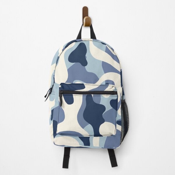 Item preview, Blue Camouflage Pattern Seamless Camo Vintage Army Blue Graphic designed and sold by WormJ.