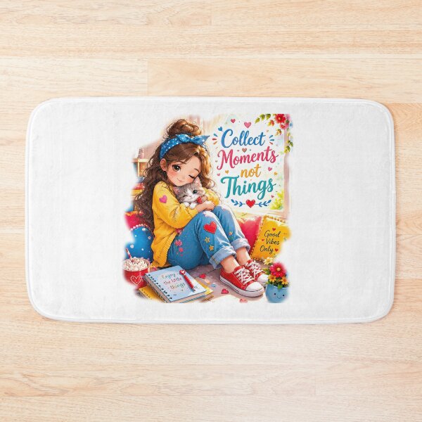 Item preview, Girl and kitten designed and sold by Geek4Art.