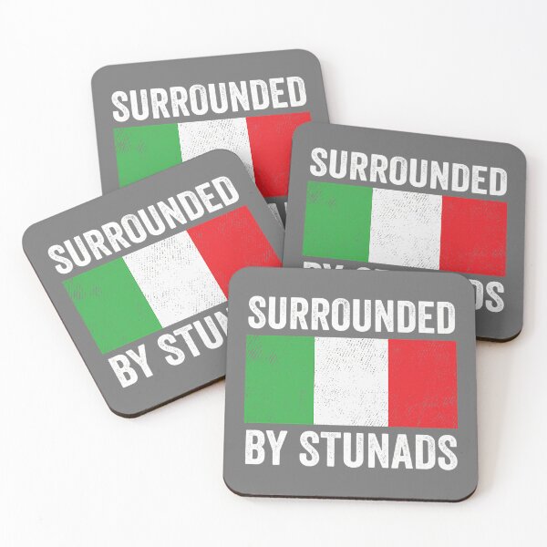 Item preview, Mens Funny Italian Gifts Surrounded By Stunads Italian Sayings Performance designed and sold by KristineLi.