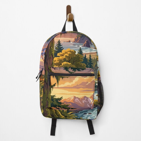Item preview, Olympic National Park USA Travel Vintage designed and sold by RareDeerArt.